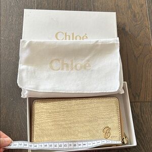 Chloe Gold Key & Card Holder